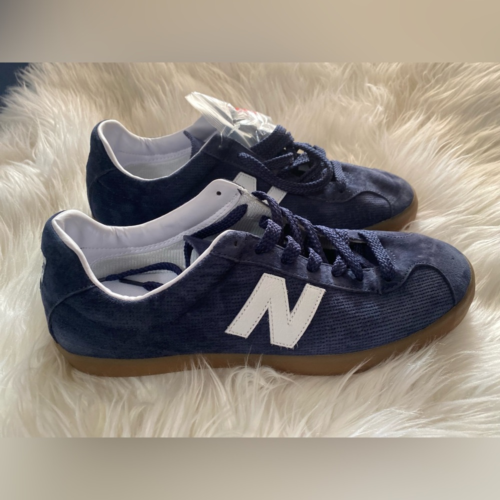 NWOT NEW BALANCE MEN'S TEMPUS ML22NA SUEDE COURT SHOES SNEAKERS: SIZE 12 -LACES